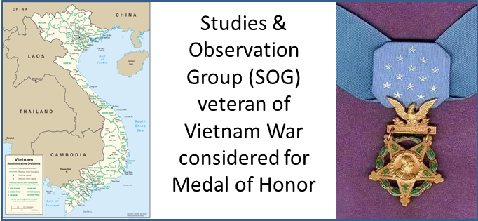 SOG veteran and Medal of Honor