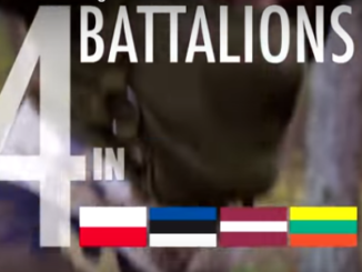 NATO video - NATO is enhancing security on it's eastern flank with the deployment of four NATO battalions. One each in Latvia, Lithuania, Estonia, and Poland.