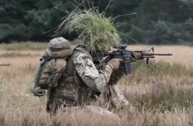 43 Commando training in exercise someplace in Germany