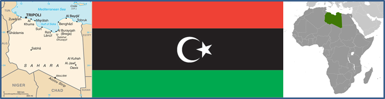 Libya Maps and Flag
