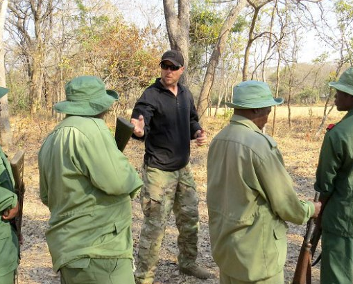 Anti-poaching training in Tanzania. Photo by SGT Billy Allen, U.S. Army