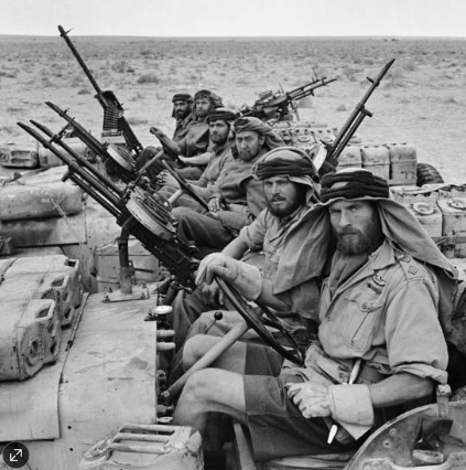 SAS patrol during World War II in Africa (Creative Commons)