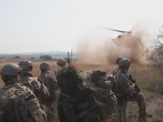 Exercise Black Swan 2016 - (image from SOCEUR video 17 November 2016)