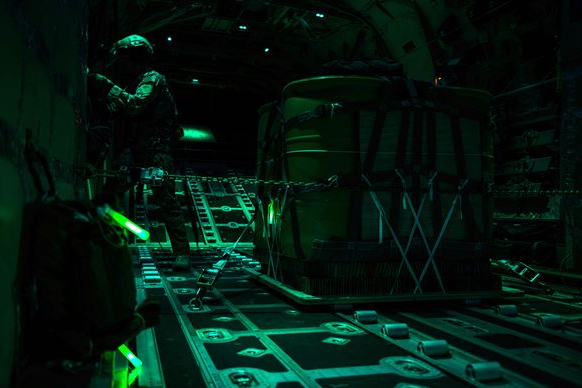 MC 130J Commando II Loadmaster (USAF photo by 1LT Chris Sullivan)