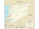 Map Syria Admin Divisions CIA 2007
