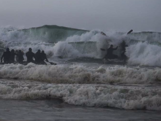 Green Berets from 1st Special Forces Group conduct small boat training in the ocean surf. (photo from USSOCOM "Tip of the Spear", January 2017). Tip of the Spear January 2017