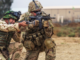 SFABs - Member of 82nd Abn Div trains an Iraqi soldier at Camp Taji, Iraq. (Credit U.S. Army/ SGT Cody Quinn)