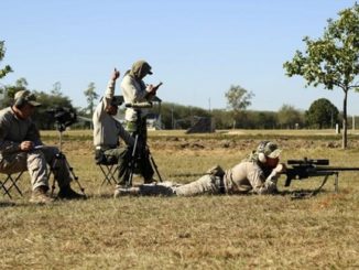 Chilean Sniper taking part in Fuerzas Comando 2017. (Photo by SGT Christine Lorenz, SOCSouth, July 19, 2017)