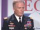 General Tony Thomas spoke for over an hour before an audience at the Aspen Security Institute about the use of SOF around the world. (Image from video by Aspen Security Institute, July 21, 2017).