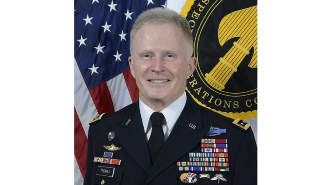 General Tony Thomas, Commander of USSOCOM