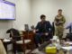 Megan Gully RS HQs PaO advisor meets with Afghan public affairs officers of the Afghan Ministry of Defence (MoD) to discuss use of social media best practices. (Photo Megan Gully, April 25, 2017). Topic - Resolute Support Social Media