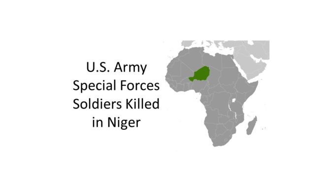 Three Green Berets killed in Niger