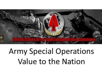 ARSOF Value to the Nation