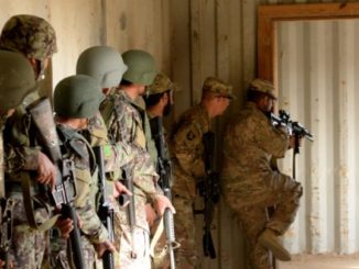 All Things SFAB - Advisors from Task Force Forge provide instruction to the ANDSF at the Helmand province Regional Military Training Center. (Photo by OF-2 Kay Nissen, RS HQs, 8 March 2017)