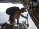 High Altitude Low Opening (HALO) jump from a C-130J over Bagram Air Field, Afghanistan on March 23, 2018.