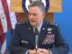 LTG Brad Webb provides a briefing about AFSOC at the New York Foreign Press Center on Oct 17, 2018.