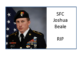 SFC Joshua Beale KIA Afghanistan January 2019