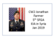 Jonathan Farmer, KIA in Syria, 2019, 5th Special Forces Group