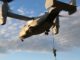 MV-22 Fast Rope