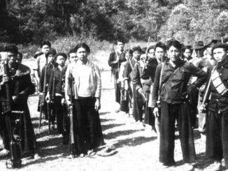 Proxy Warfare - Hmong Guerrilla Company, Phou Vieng, 1961, Wikimedia Commons.