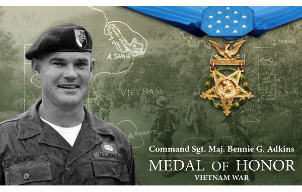CSM (Ret) Bennie Adkins MoH Recipient
