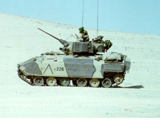 M-3 Bradley Fighting Vehicle Desert Storm