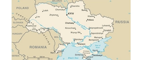 Map of Ukraine