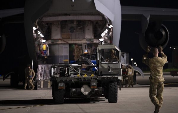 Travis AFB delivers aid to Ukraine