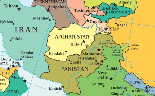 Map of Afghanistan