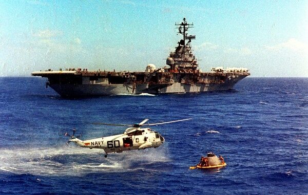 Recovery of Apollo Spacecraft Rehearsal