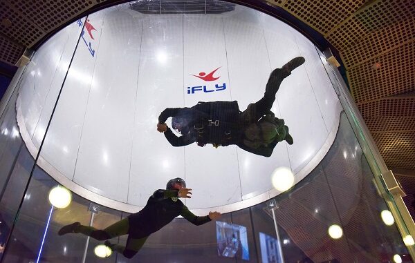 EOD Trains in Wind Tunnel