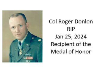 Col (Ret) Roger Donlan RIP