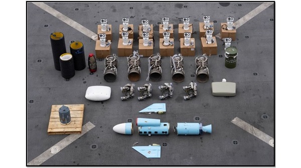 Iranian Weapons Seized in VBSS (Jan 2024)