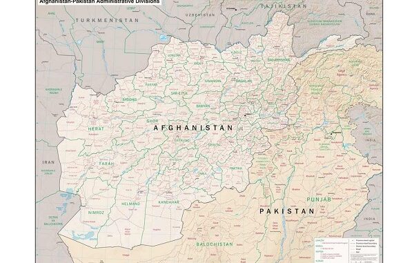 Afghanistan Pakistan Map