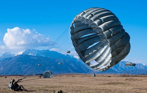 Pararescue Chute Landing