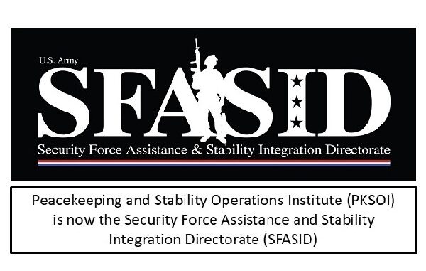 Security Force Assistance & Stability Integration Directorate