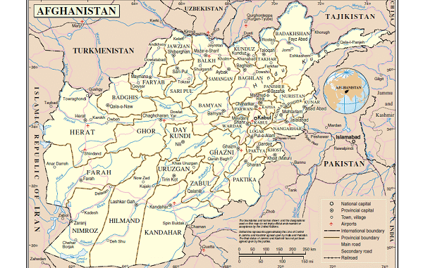 Map of Afghanistan United Nations June 2011