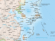 Map of Japan and Korea