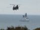 CH-47 “Lifter 1” out bound from HMS Duncan during UK SOF Exercise Chameleon 25-2. (PC)