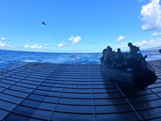 CCRC Prepares to Deploy from USS Iwo Jima in Caribbean Sea.