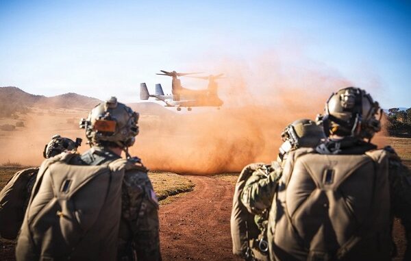 10th SFG(A) Halo Jump Osprey