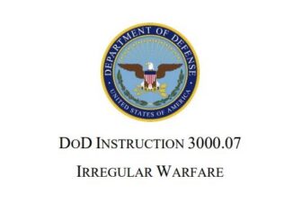 DoD Instruction 3000.07 Irregular Warfare (Sep 2025)