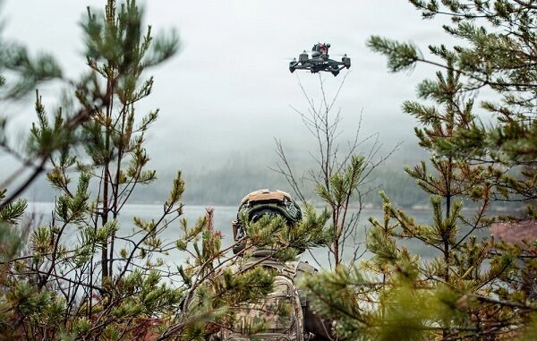 Swedish K3 Ranger Operates Drone