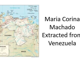 Maria Corina Machado Escape from Venezuela