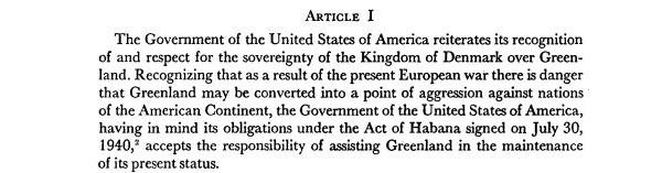 1941 Greenland Defence Agreement
