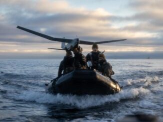 Recon Marines Launch RQ-20 Puma in Finland