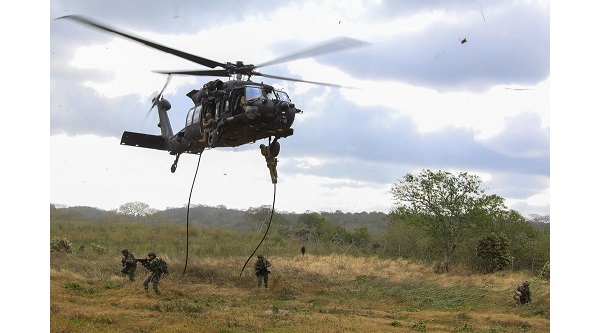 Members of 7th SFG Fastrope in Ecuador