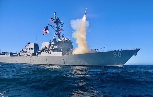 USS Chafee (DDG 90) Launches Block V Tomahawk