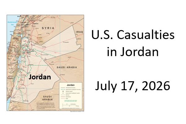Casualties in Jordan
