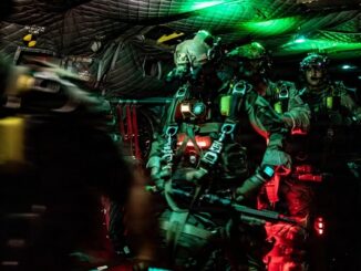 HALO Jumpers Prepare for Jump From CH-47